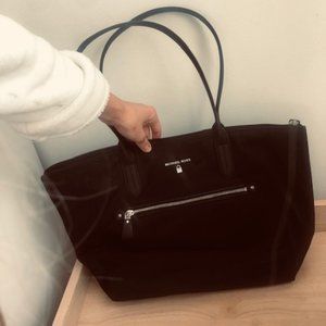 Michael Kors Nylon Kelsey Handbag in Black - New